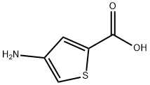 4-氨基-2-噻吩羧酸 结构式