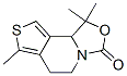 3H-Oxazolo[3,4-a]thieno[3,4-c]pyridin-3-one,  1,5,6,9b-tetrahydro-1,1,7-trimethyl- 结构式