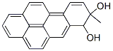 7,8-dihydroxy-7,8-dihydro-8-methylbenzo(a)pyrene 结构式