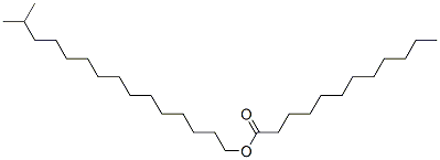 异鲸蜡醇月桂酸酯 结构式