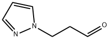 3- 吡唑-1-基-丙醛 结构式