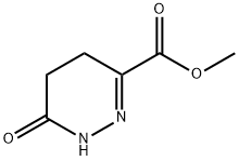 6-氧代-1,4,5,6-四氢哒嗪-3-羧酸甲酯 结构式