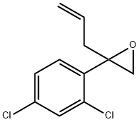 2-(2,4-dichlorophenyl)-2-(2-propenyl)oxirane 结构式