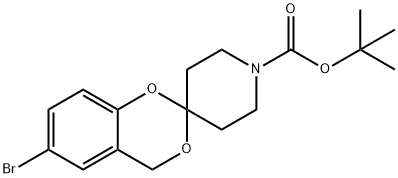 tert-Butyl 6-bromo-4H-spiro[benzo[d][1,3]dioxine-2,4'-piperidine]-1'-carboxylate