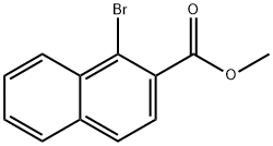 1-溴-2-萘甲酸甲酯 结构式