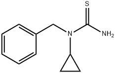 Thiourea,  N-cyclopropyl-N-(phenylmethyl)- 结构式