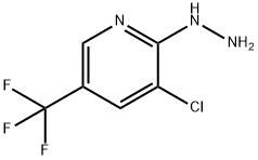 3-氯-5-(三氟甲基)吡啶-基肼 结构式
