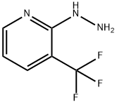 2-肼基-3-三氟甲基吡啶 结构式