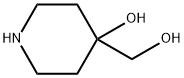 4-羟甲基哌啶-4-醇 结构式