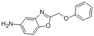 2-(phenoxymethyl)-1,3-benzoxazol-5-amine 结构式