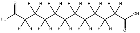 十二烷二酸-D20 结构式