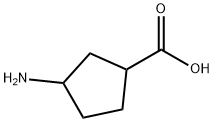 3-氨基环戊烷甲酸 结构式