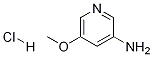 3-氨基-5-甲氧基吡啶盐酸盐 结构式