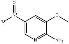 3-methoxy-5-nitropyridin-2-amine 结构式