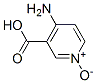 3-Pyridinecarboxylic  acid,  4-amino-,  1-oxide 结构式