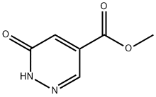 6-氧代-1,6-二氢哒嗪-4-甲酸甲酯 结构式