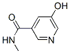 5-羟基-N-甲基烟酰胺 结构式