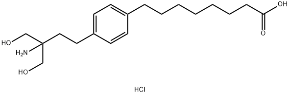 FTY720 OCTANOIC ACID HYDROCHLORIDE 结构式