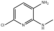 2,3-PYRIDINEDIAMINE, 6-CHLORO-N2-METHYL- 结构式