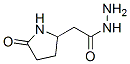 2-Pyrrolidineacetic  acid,  5-oxo-,  hydrazide 结构式