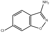 6-氯-1,2-苯异噁唑-3-胺 结构式