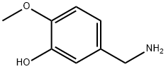 3-Hydroxy-4-methoxy benzylamine 结构式