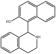 1-(2-HYDROXYNAPHTH-1-YL)-1,2,3,4-TETRAHYDROISOQUINOLINE 结构式