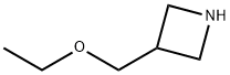 3-(Ethoxymethyl)azetidine 结构式