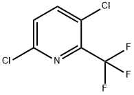 3,6-二氯-2-(三氟甲基)吡啶 结构式