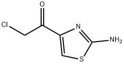 Ethanone, 1-(2-amino-4-thiazolyl)-2-chloro- (9CI) 结构式