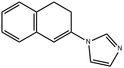 1-(3,4-DIHYDRO-NAPHTHALEN-2-YL)-1H-IMIDAZOLE 结构式