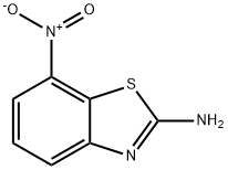 2-氨基-7-硝基苯并噻唑 结构式