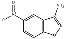 3-氨基-5-硝基-1,2-苯并异噁唑 结构式
