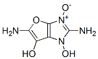 1H-Furo[2,3-d]imidazol-6-ol,  2,5-diamino-1-hydroxy-,  3-oxide 结构式