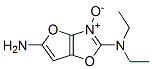 Furo[2,3-d]oxazole-2,5-diamine,  N,N-diethyl-,  3-oxide  (9CI) 结构式