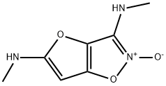 Furo[2,3-d]isoxazole-3,5-diamine,  N,N-dimethyl-,  2-oxide  (9CI) 结构式