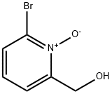 2-溴-6-羟甲基吡啶氮氧化物 结构式