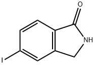 2,3-二氢-5-碘-1H-异吲哚-1-酮 结构式