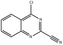 4-氯喹唑啉-2-甲腈 结构式