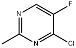 4-氯-5-氟-2-甲基嘧啶 结构式
