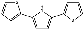 2,5-二(2-噻吩基)吡咯 结构式