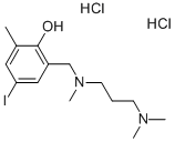 2-(((3-(Dimethylamino)propyl)(methyl)amino)methyl)-4-iodo-6-methylphenoldihydrochloride