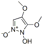 1H-Pyrazole,  1-hydroxy-4,5-dimethoxy-,  2-oxide 结构式