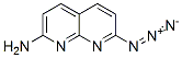 1,8-Naphthyridin-2-amine,  7-azido- 结构式