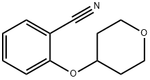 2-((四氢-2H-吡喃-4-基)氧基)苯甲腈 结构式