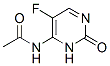 Cytosine, N-acetyl-5-fluoro- (7CI) 结构式