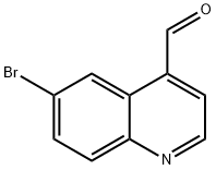 6-溴喹啉-4-甲醛 结构式
