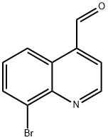 4-甲酰基-8-溴喹啉 结构式