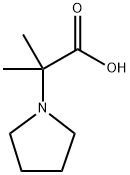 2-甲基-2-吡咯烷-1-基丙酸盐酸盐 结构式