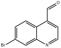 7-溴喹啉-4-甲醛 结构式